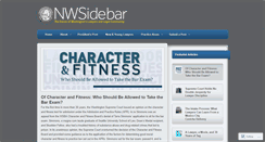 Desktop Screenshot of nwsidebar.wsba.org